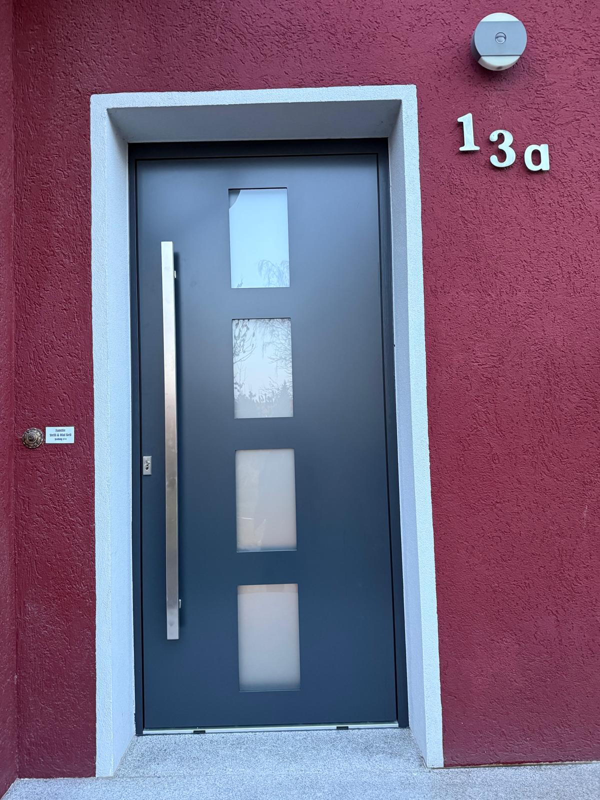 Moderne Haustür